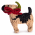 Hand Knit Dog Ornament German Shepherd