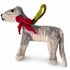 Hand Knit Dog Ornament Greyhound