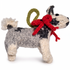 Hand Knit Dog Ornament Husky