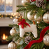 Hand Knit Dog Ornament Jack Russell Terrier