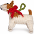 Hand Knit Dog Ornament Jack Russell Terrier
