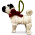 Hand Knit Dog Ornament Pug