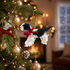 Hand Knit Dog Ornament Spaniel