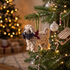 Hand Knit Dog Ornament Wheaten Terrier