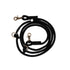 Hands Free Braided Dog Leash 'Black'