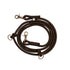 Hands Free Braided Dog Leash 'Brown'