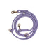 Hands Free Braided Dog Leash 'Lavender'