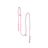 Hands Free Braided Dog Leash 'Pink'