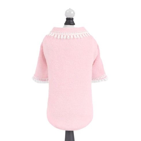 Heavenly Kiss Dog Sweater Pink