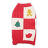 Holiday Appliques Dog Sweater