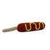 Hot Dog Crochet Dog Toy