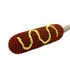 Hot Dog Crochet Dog Toy
