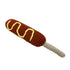 Hot Dog Crochet Dog Toy