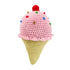 Ice Cream Crochet Dog Toy