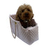 Kate Quilted Dog Carrier Pearl Pink