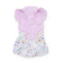 Lilac Cross Back Dog Dress