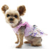 Lilac Cross Back Dog Dress