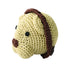 Lion Head Crochet Dog Toy