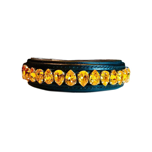 Liz Dog Collar Sunflower