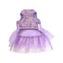 Luminous Sequin Tutu Dog Dress Lilac