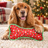 Merry Christmas Bone Dog Toy