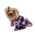 Midnight Garden Fleece Turtleneck Dog Pajamas