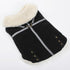 Military Shearling Dog Coat
