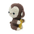 Monkey Crochet Dog Toy