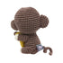 Monkey Crochet Dog Toy