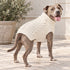 Natural Cable Knit Dog Sweater