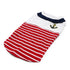 Nautical Stripe Dog Tank