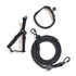 Nylon Rope Dog Collar Matte Black