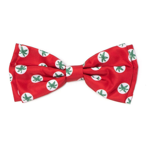Ohio State Dog Bow Tie Tossed Decals