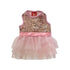 Over the Top Tutu Dog Dress Iridescent Blush