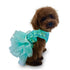 Over the Top Tutu Dog Dress Seafoam