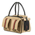 Petote Marlee 2 Dog Carrier Khaki Stripe