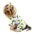 Playful Dinosaur Flannel Dog Pajamas