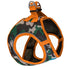 Plush Step In Air Mesh Dog Harness Camo/Orange