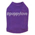 #Puppylove Rhinestone Dog Tank