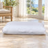 Pure White Linen Blend The Avenue Dog Bed