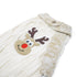 Reindeer Scarf Dog Sweater