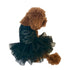 Rocker Fufu Tutu Dog Dress Black