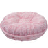 Round Bagel Cotton Dog Bed Pink
