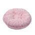 Round Bagel Cotton Dog Bed Pink