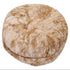 Round Bagel Dog Bed Rabbit Beige