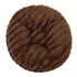 Round Bagel Mink Dog Bed Brown/Gold/Chocolate