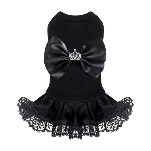 Royal Princess Dog Dress Black