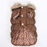 Ruched Reversible Bubble Dog Jacket