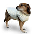 Runner Dog Coat Metallic Pearl White