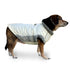 Runner Dog Coat Metallic Pearl White